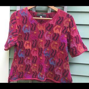 Kaffe Fassett design for Peruvian Collection.